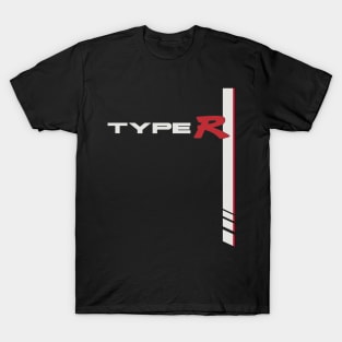 TYPE R CLASSIC SPOON RACING STRIPE - CHAMPIONSHIP WHITE T-Shirt